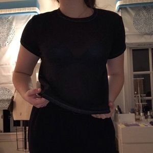 see through black t from abercrombie and fitch